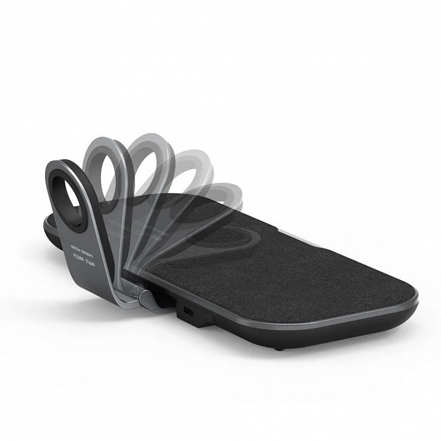 Беспроводная зарядка WIWU Power Air 3-in-1 Wireless Fast Charger Stand чёрная