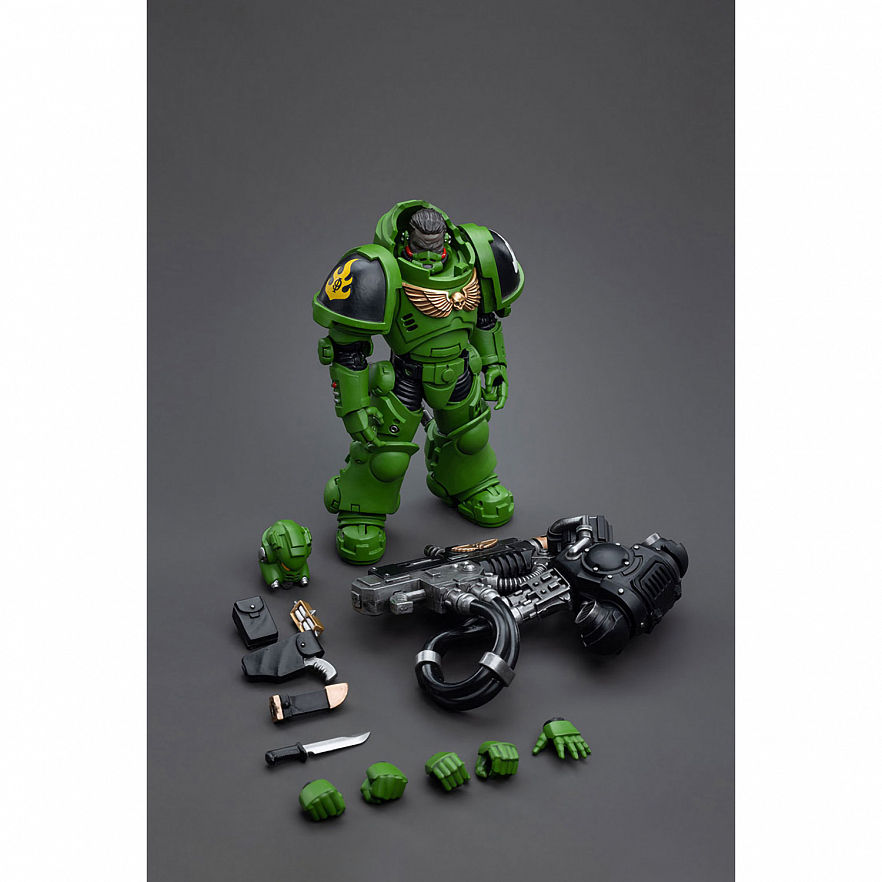 Фигурка Warhammer 40K Salamanders Eradicators Brother T'Kren 1:18
