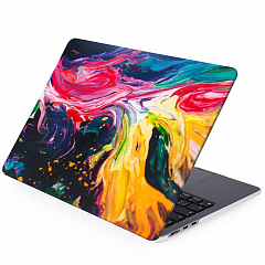 Чехол Crystal Case Watercolor для Macbook Air 13 (M2/M3) 2022/2024 акварель