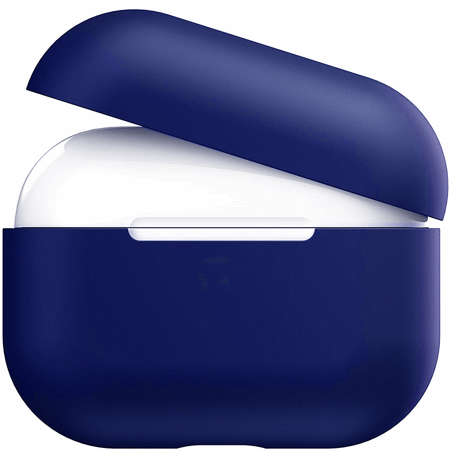 Чехол Royal Double Silicone Case для AirPods Pro синий