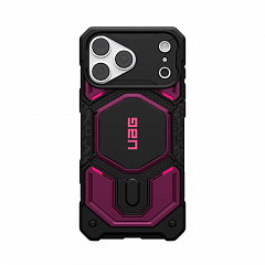 Чехол Uag Monarch Pro для iPhone 18/17 Pro 6.3" с MagSafe темно-фиолетовый