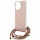 Чехол CG Mobile Guess 4G Printed Crossbody для iPhone 15 Pro Max розовый