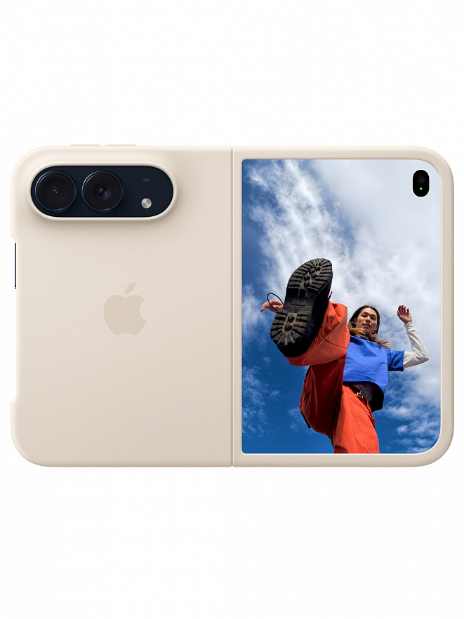 Чехол для iPhone Duo бежевый
