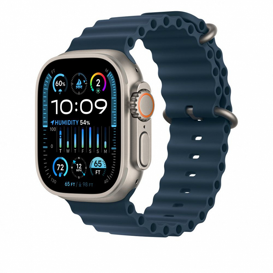 Ремешок Apple Watch Ultra 49mm Blue Ocean Band Синий