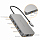 Мульти Хаб HyperDrive Dual 4K HDMI 10-in-1 USB-C Hub 2 x USB Type-C / Ethernet / 2 x HDMI / 2 x USB / mini jack 3.5 mm / microSD / SD серый (HDM1H)