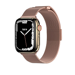 Ремешок SwitchEasy для Apple Watch 38/40/41 mm Mesh Stainless Steel Watch Loop розовое золото