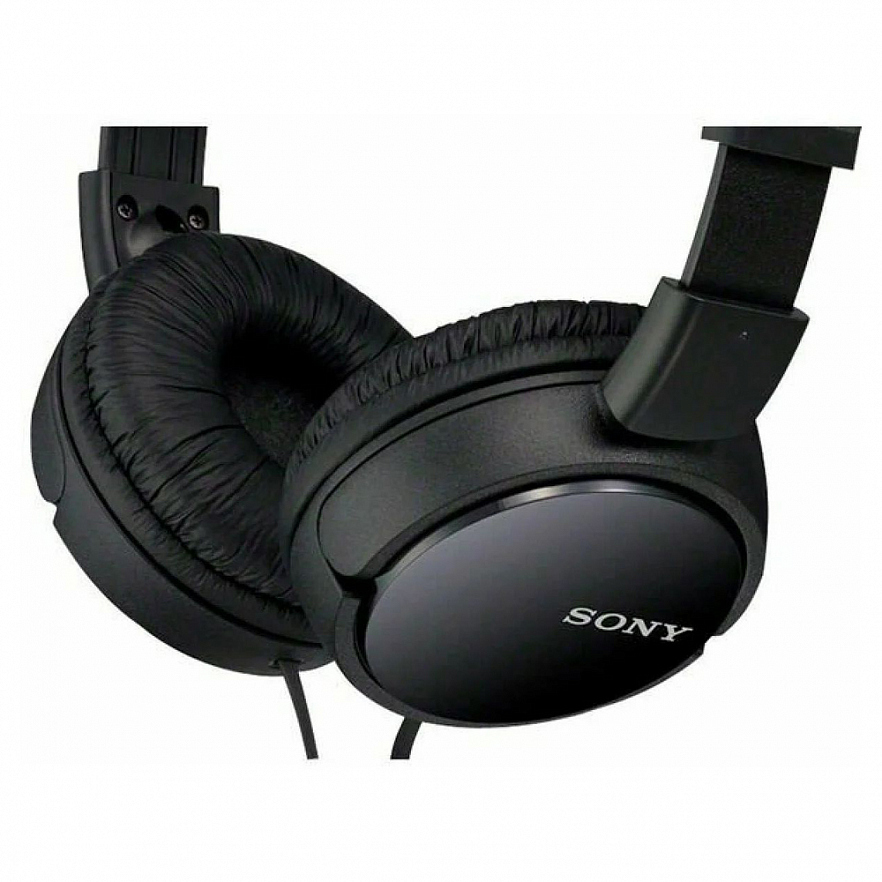 Наушники SONY полноразмерные проводные (MDR-ZX110AP) чёрные