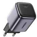Сетевое зарядное устройство Ugreen CD318 Nexode 20W USB-C PD GaN серый космос (90664)