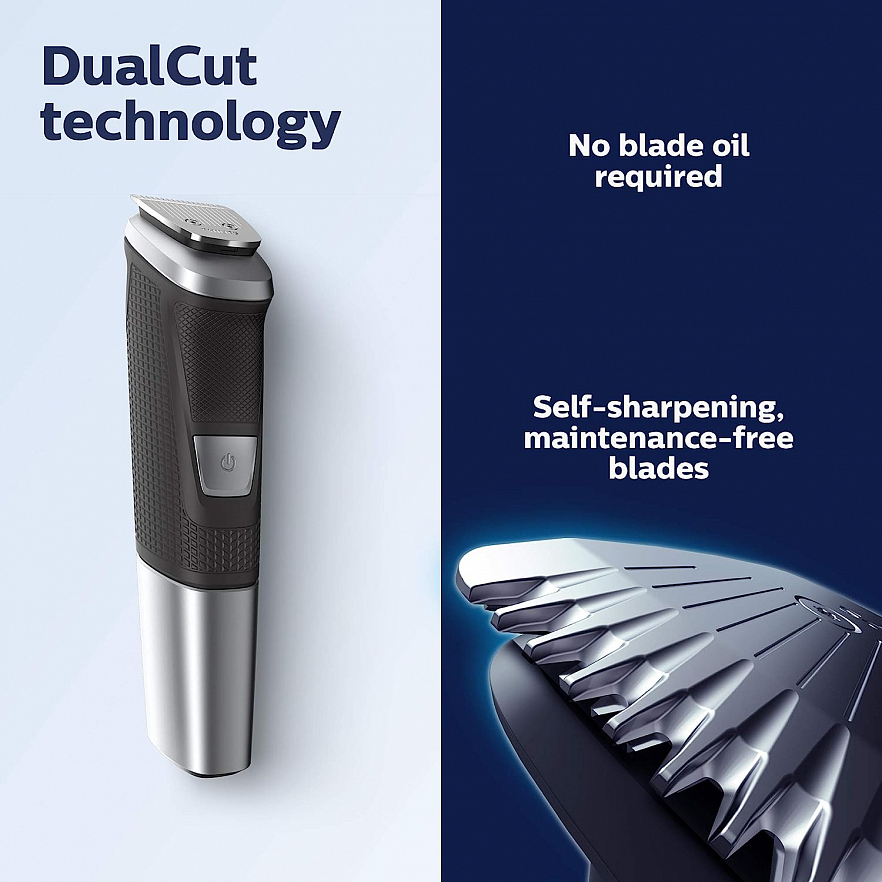Мультитриммер Philips Norelco Multigroomer Series 5000 MG5750/49 серебристый/черный