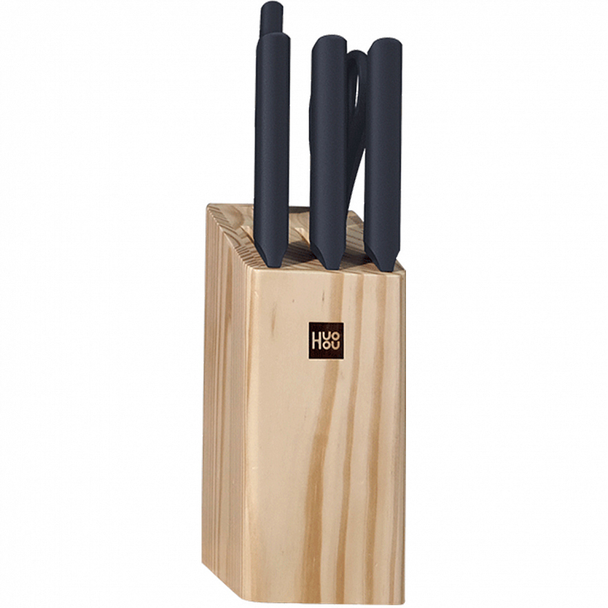 Набор ножей HuoHou 5+1 3Cr13 6-pcs kitchen knife Set Lite (HU0057)
