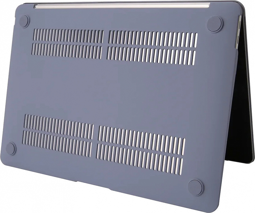Чехол Crystal Case для MacBook Air 13" (2018-2021) Тёмная лаванда