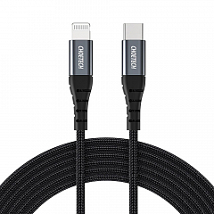 Кабель CHOETECH USB-C to Lightning Nylon Braided MFi (1,2 м) чёрный (IP0039)