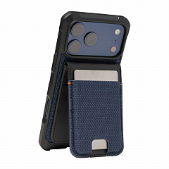 Магнитный картхолдер UAG Kevlar MagSafe Wallet синий