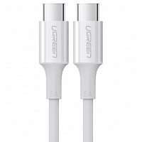 Кабель Ugreen US300 Type-C to Type-C Cable (2 метра) белый (60552)
