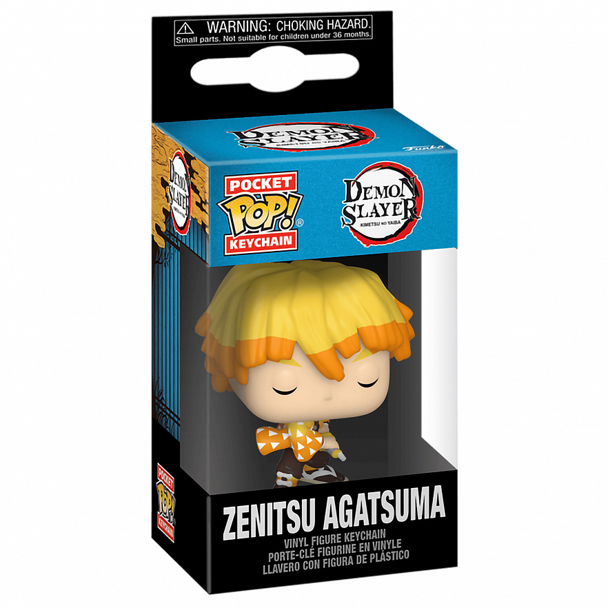 Брелок Funko Pocket POP! Demon Slayer Zenitsu Agatsuma 61375