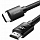 Кабель Ugreen HD119 (40104) 4K HDMI Male To Male Cable Braided (10 метров) чёрный