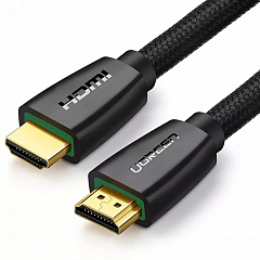 Кабель Ugreen HD118 4K HDMI to HDMI Cable (15 метров) чёрный (40416)