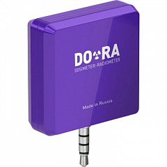 Индикатор ионизирующего излучения универсальный DO-RA.Q сиреневый (VDR-IRQ1801-lilac)