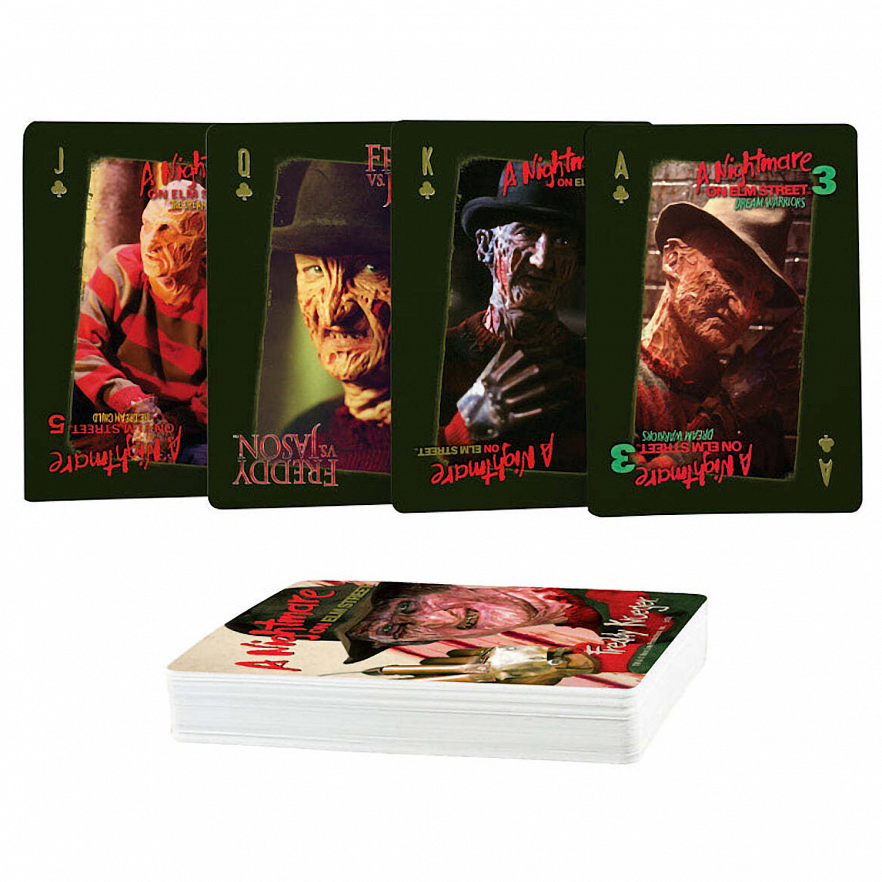 Игральные карты AQUARIUS Nightmare on Elm Street Playing Cards Кошмар на улице Вязов