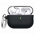 Чехол Elago Silicone Hang case для AirPods Pro 2 (2022) Чёрный (Black)