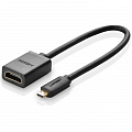Адаптер Ugreen microHDMI — HDMI Adapter Cable чёрный (20134) 