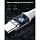 Кабель Ugreen US288 USB-A 2.0 to USB-C Cable Nickel Plating Aluminum Nylon Braid (0,5 метра) серебристый / белый (60130)