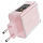 Сетевое зарядное устройство ACEFAST A45 Sparkling series PD65W GaN (2xUSB-C+USB-A) FCW Charger розовое Cherry blossom (EU)