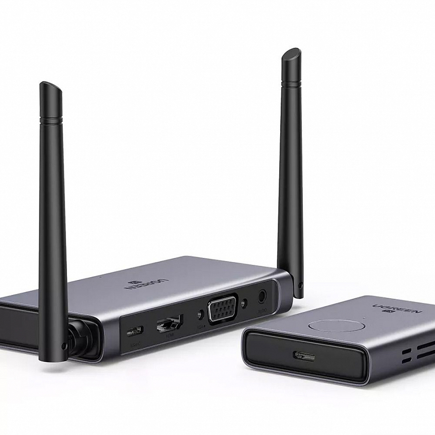 Беспроводной удлинитель HDMI сигнала UGREEN CM506 (50633) Wireless HDMI Extender (Transmitter + Receiver)