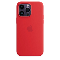 Чехол Apple iPhone 14 Pro Silicone Case with MagSafe красный (PRODUCT)RED