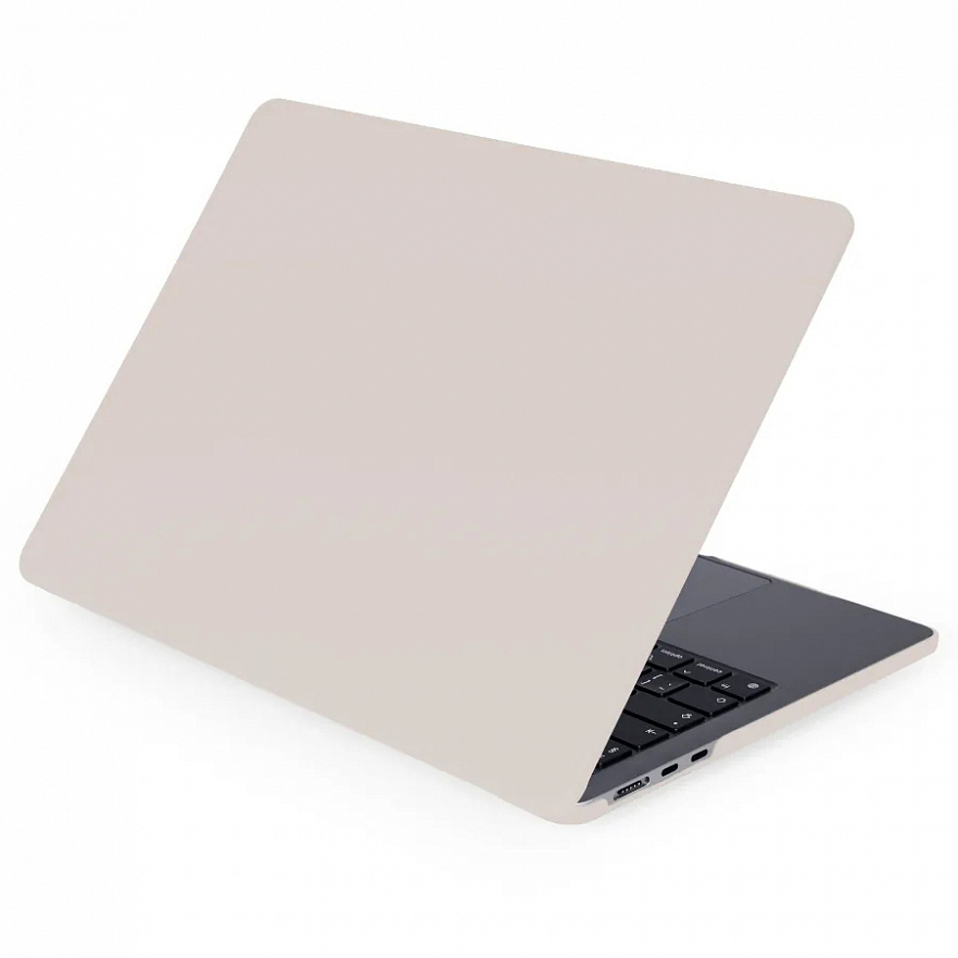 Чехол-накладка Crystal Case для Macbook Air 13 (M2/M3) 2022/2024 матовый мокрый асфальт
