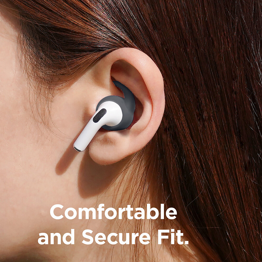 Амбушюры Elago Earbuds Hook Cover для AirPods Pro тёмно-серые (Dark Grey)