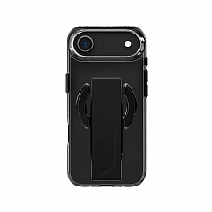 Чехол Uniq Heldro для iPhone Air с MagSafe темно-прозрачный