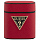 Чехол Guess Saffiano PU Leather Case Metal Logo для AirPods красный