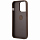 Чехол CG Mobile Guess PU 4G + Ring Hard для iPhone 14 Pro Max коричневый