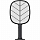 Электрическая мухобойка Solove Electric Mosquito Swatter P2+ RU Чёрная с режимом электрической ловушки