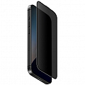 Защитное стекло Uniq OPTIX Privacy Clear/Black (+installer) для iPhone 16