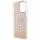 Чехол CG Mobile Guess IML Iridescent MagSafe для iPhone 15 Pro розовый градиент