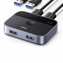 Переключатель UGREEN CM757 (35313) USB 3.0 2x2