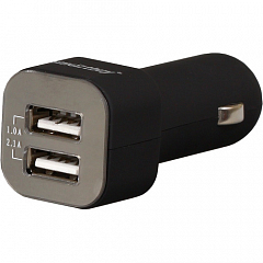 Автомобильная зарядка SmartBuy AMPER Combo SBP-1650 черная