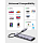 Мульти Хаб Ugreen CM511 (60383) USB-C Multifunction Adapter Серый космос