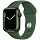 Умные часы Apple Watch Series 7 45 мм, алюминий зелёный, спортивный ремешок «Зелёный клевер»