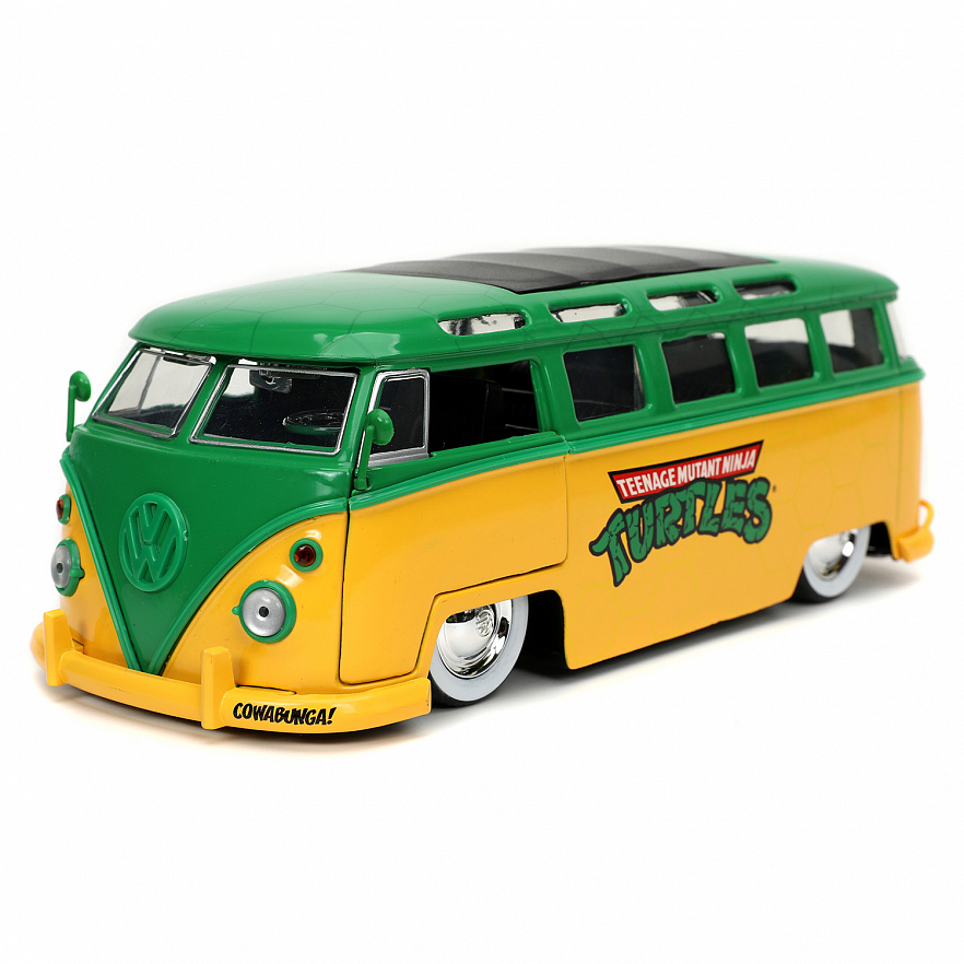 Набор Jada Toys Volkswagen Bus W/Leonardo Figure 1962