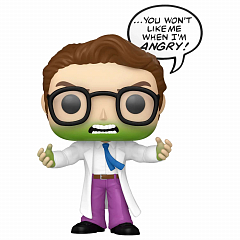 Фигурка Funko POP! Bobble Marvel Comics Bruce Banner (Don't Make me Angry)