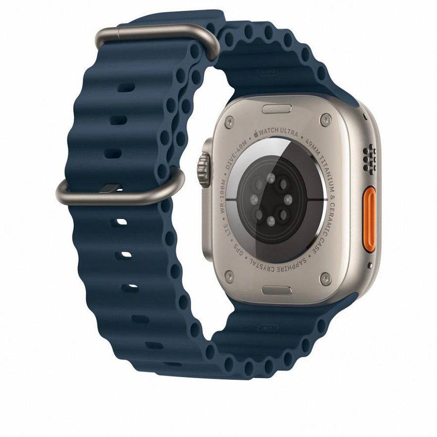 Ремешок Apple Watch Ultra 49mm Blue Ocean Band Синий