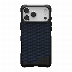 Чехол Uag Metropolis LT Kevlar для iPhone 17 Pro 6.3" с MagSafe синий