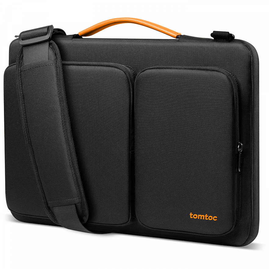 Сумка Tomtoc Defender Laptop Shoulder Bag A42 для ноутбуков 13-13.3"/Macbook Pro 13"/Air 13" чёрная (A42-C02D)