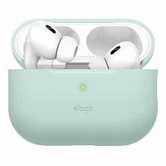 Чехол Elago Silicone case для AirPods Pro 2 (2022) Мятный (Mint)