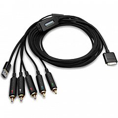 Кабель для подключения к телевизору Capdase AV Component для iPhone / iPad / iPod (30-pin)