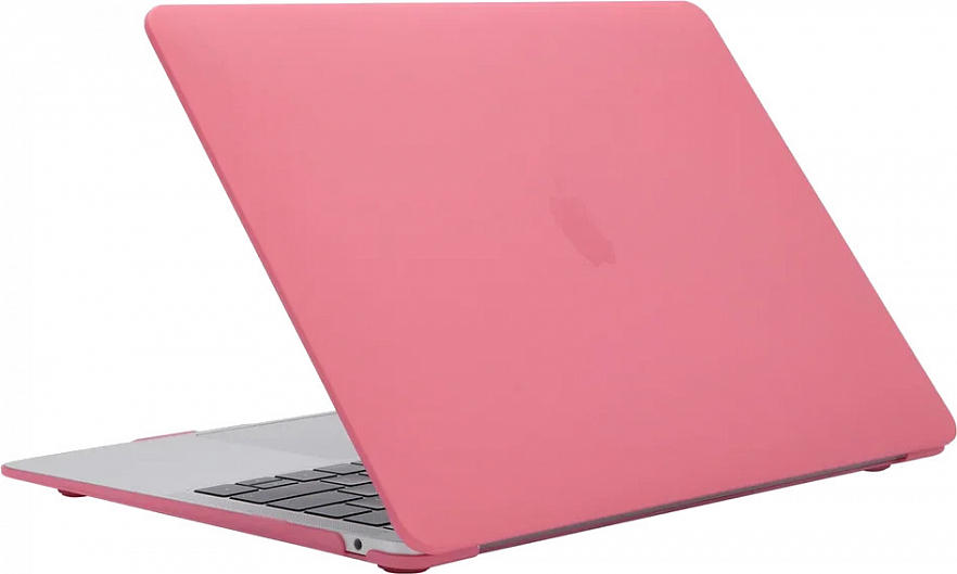 Чехол Crystal Case для MacBook Air 13" (2018-2021) Красный каркаде