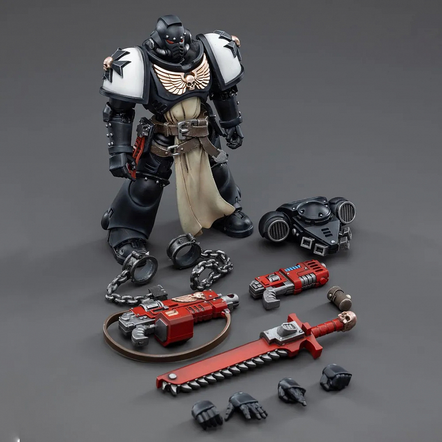 Фигурка Warhammer 40K Black Templars Primaris Crusader Squad 1:18